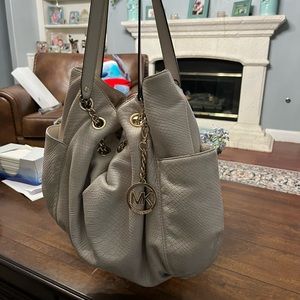Michael Kors cream bag